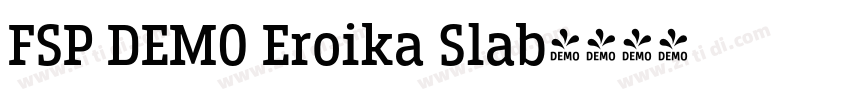 FSP DEMO Eroika Slab字体转换